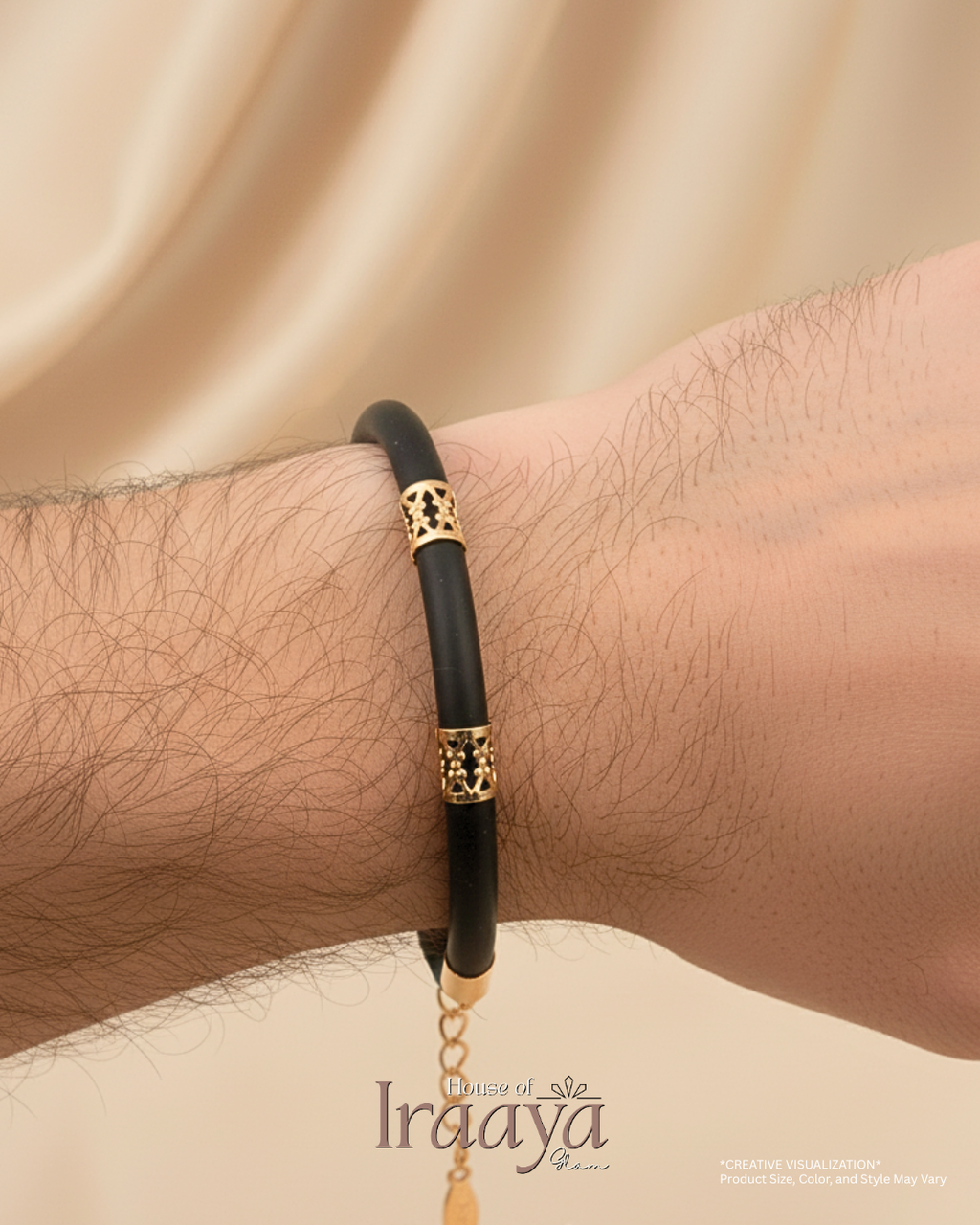 Black & Gold Luxe Bracelet