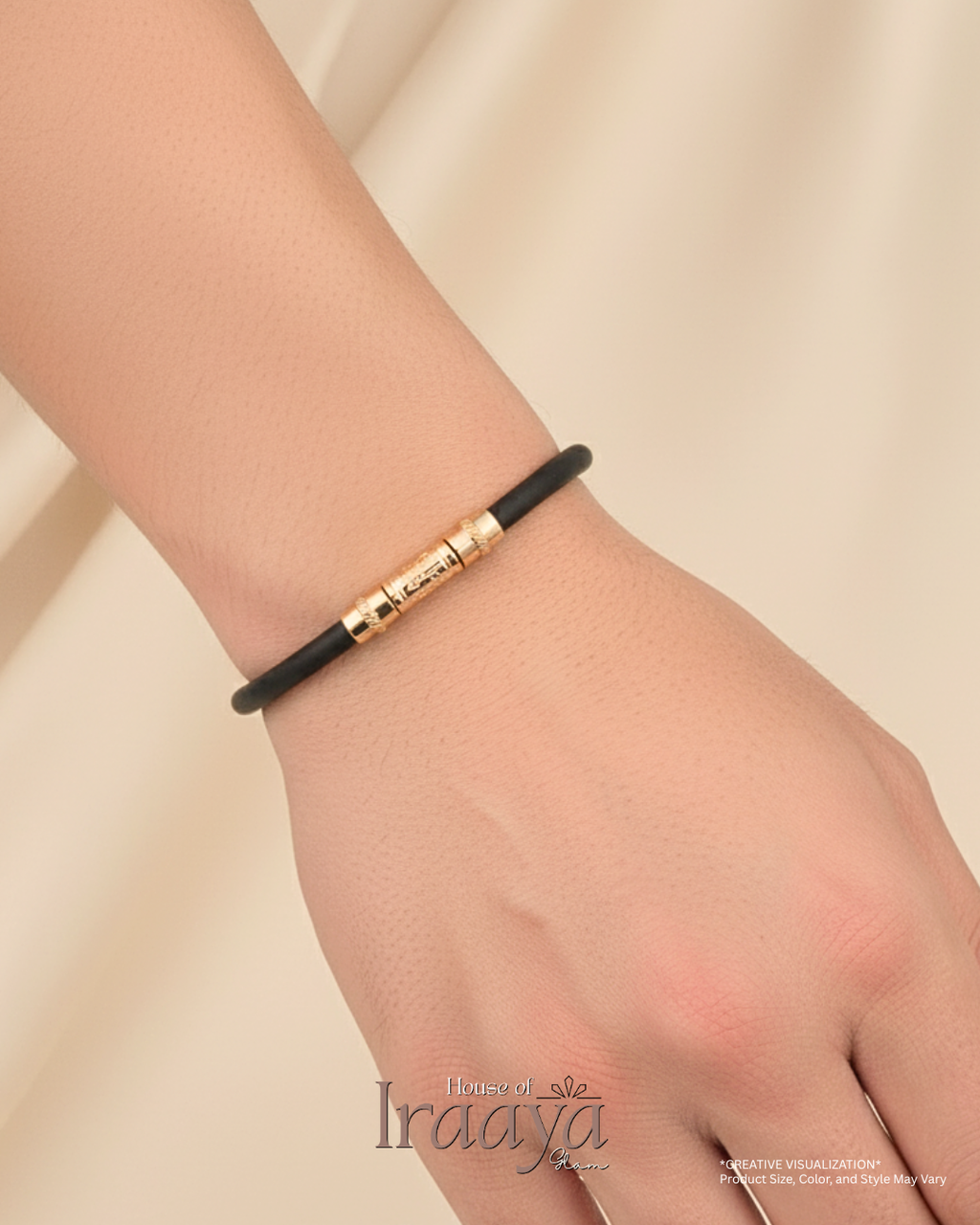 Black & Gold Heritage Bracele