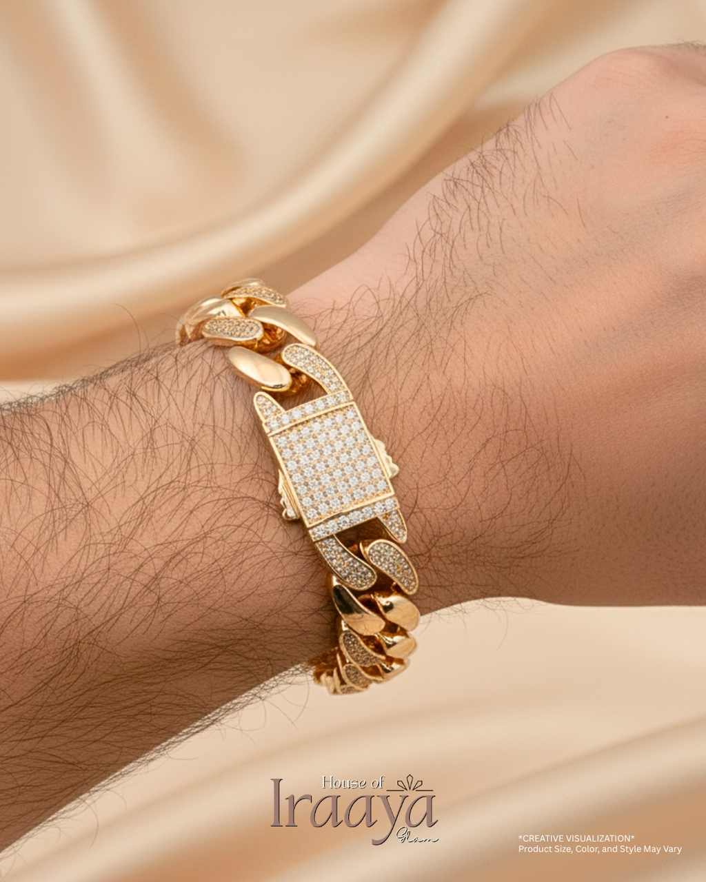 Majestic Gold Cuban Link Bracelet
