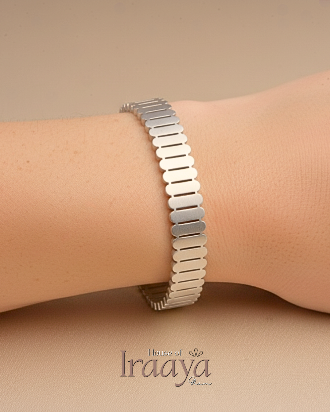 Silver Sleek Link Kada