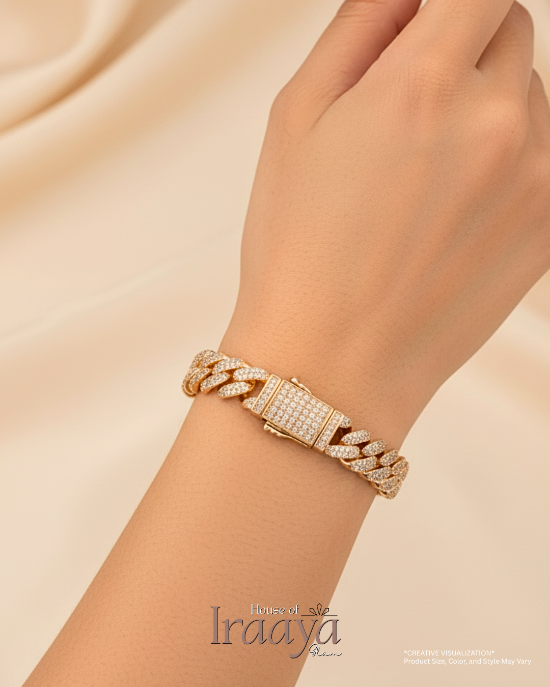 Luxury Cuban Link Diamond Bracelet