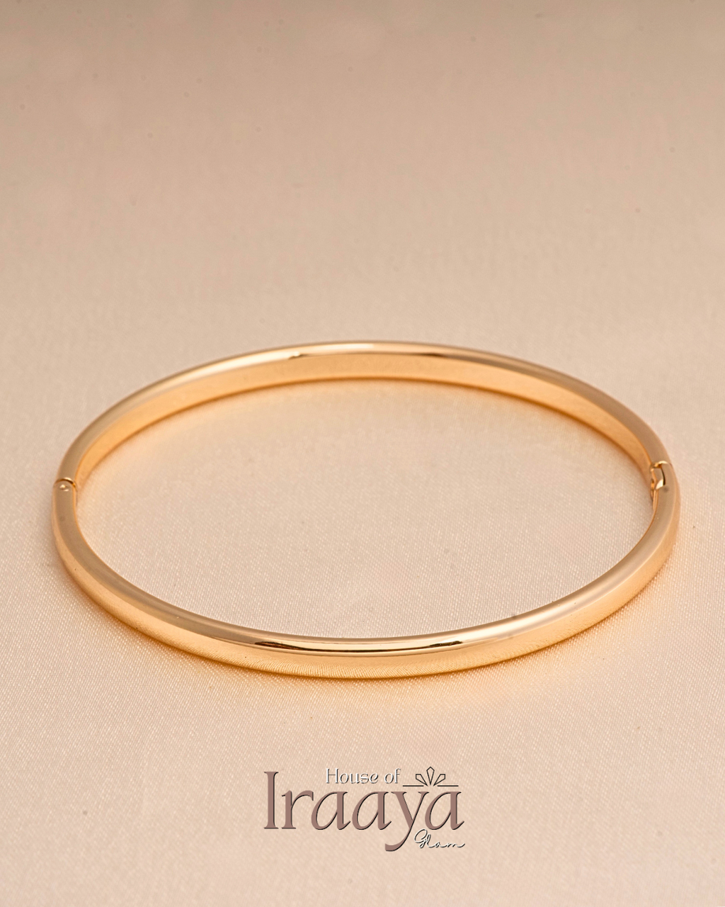 Classic Gold Polished Open Kada