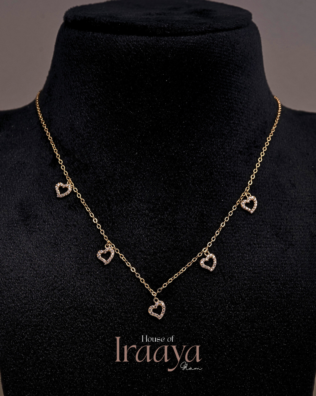 Open Heart Sparkle Necklace