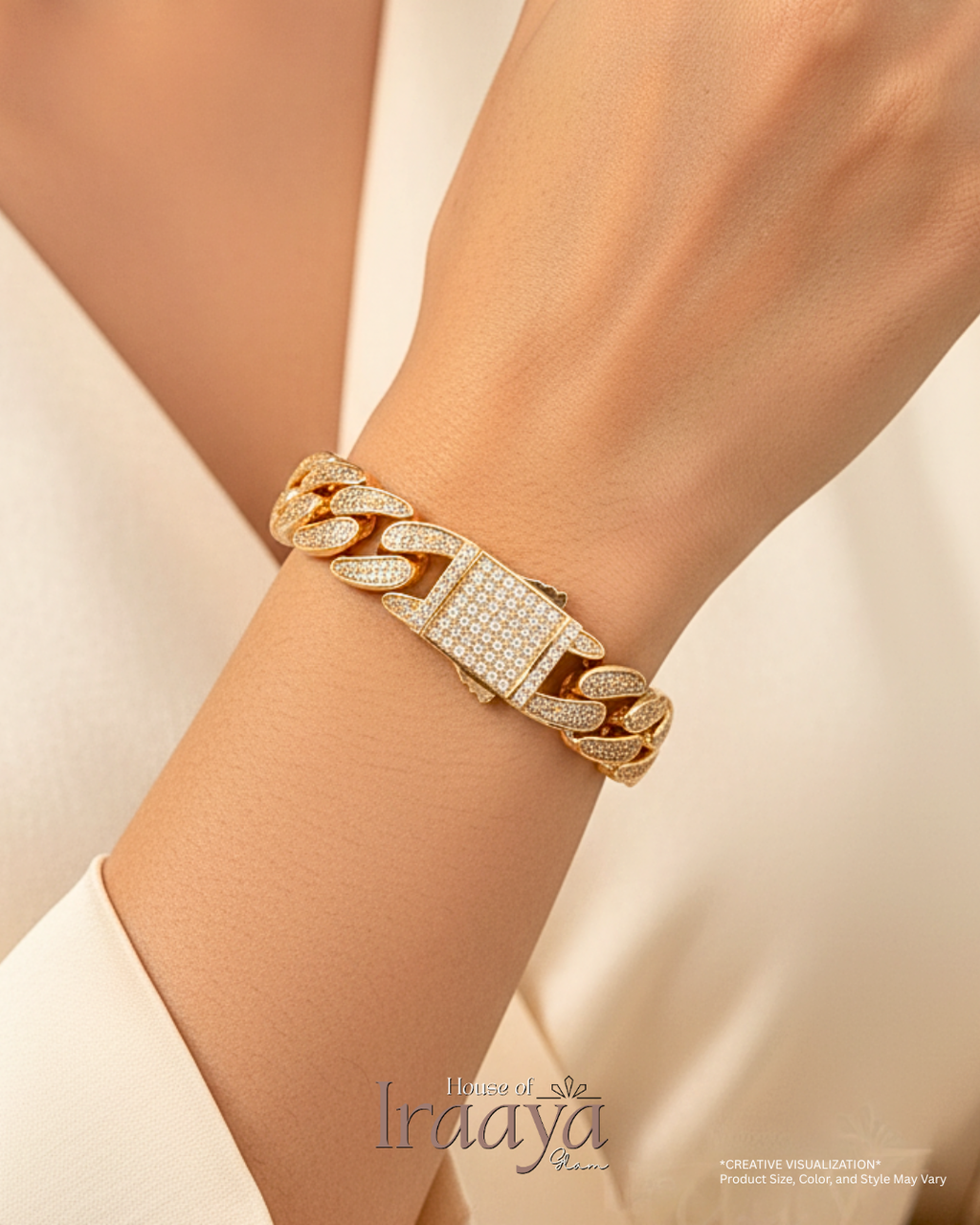 Majestic Gold Cuban Link Bracelet