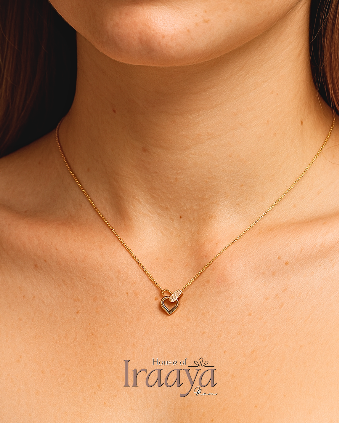 Delicate Heart Pendant Necklace