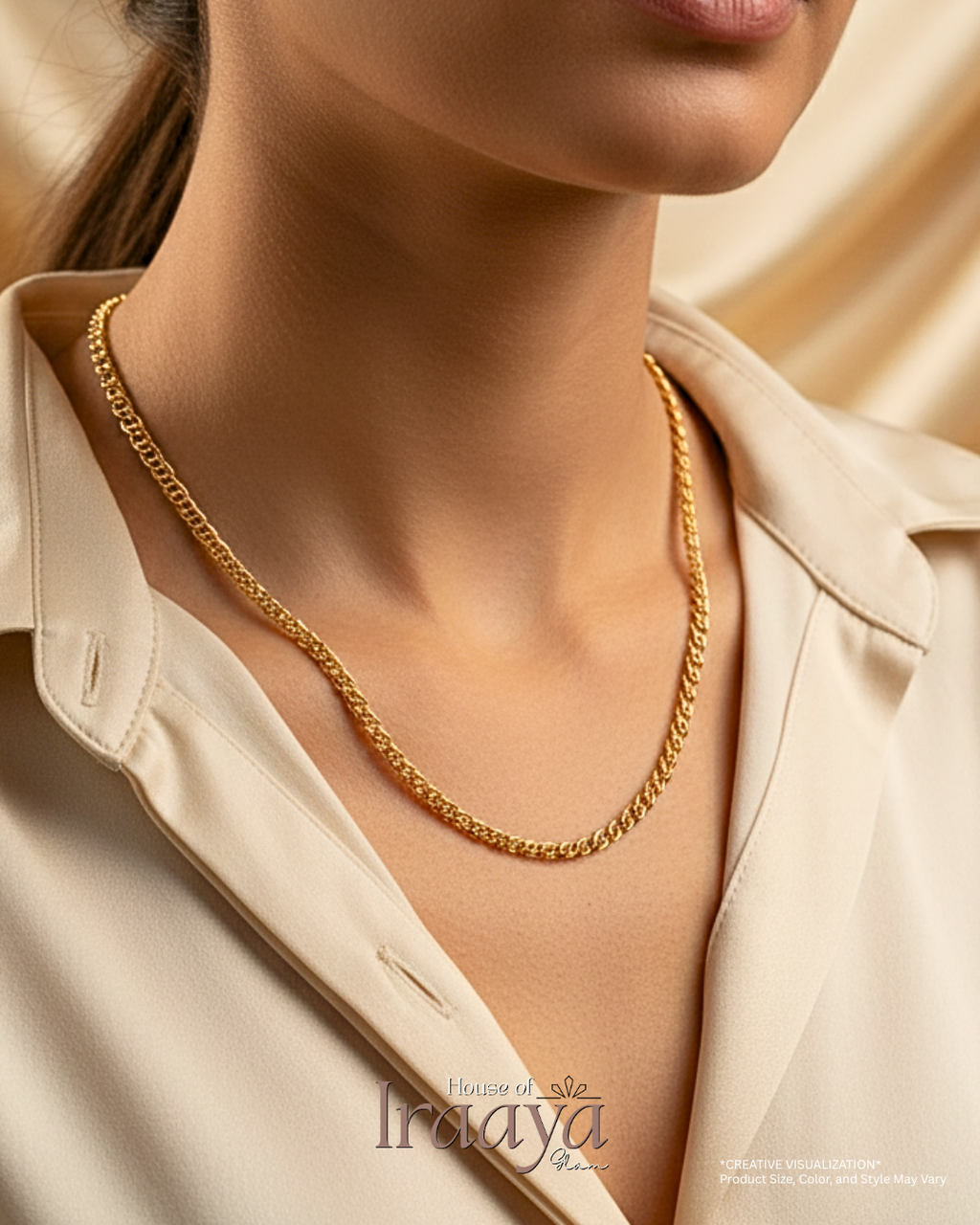 Classic Golden Link Chain