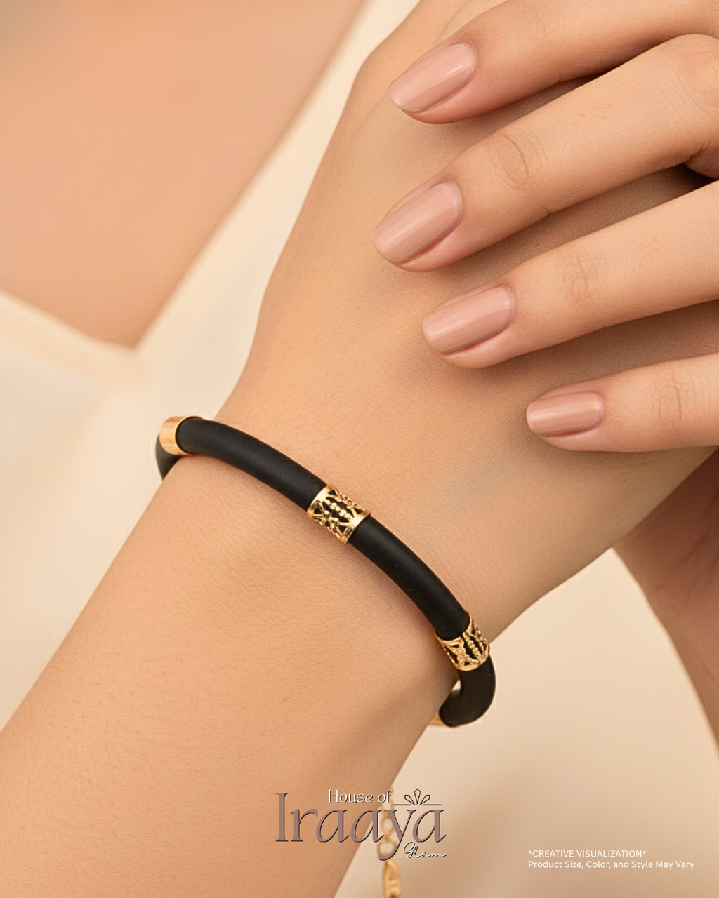 Black & Gold Luxe Bracelet