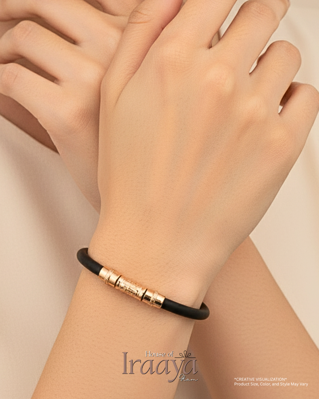 Black & Gold Heritage Bracele