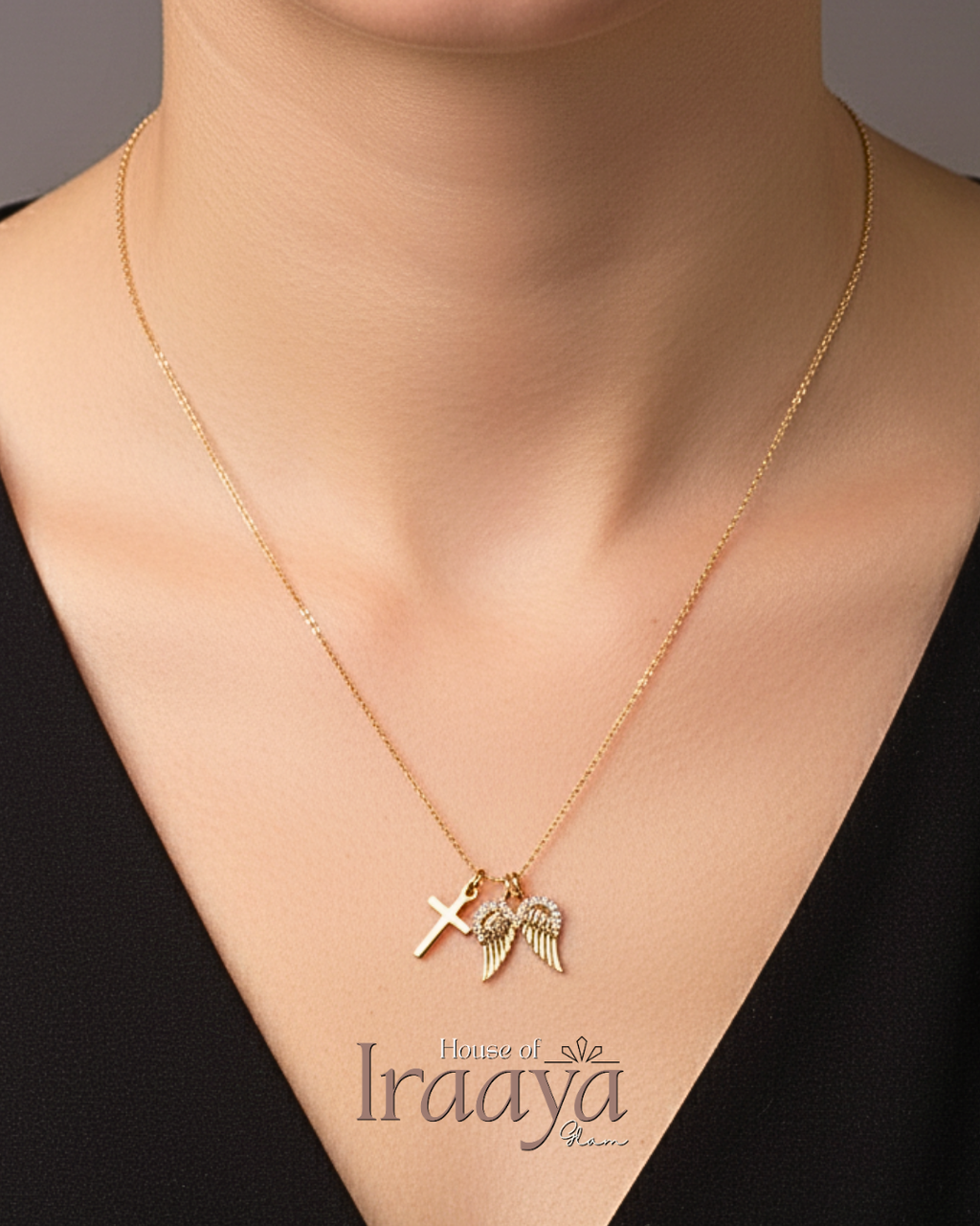 Faith & Grace Charm Necklace