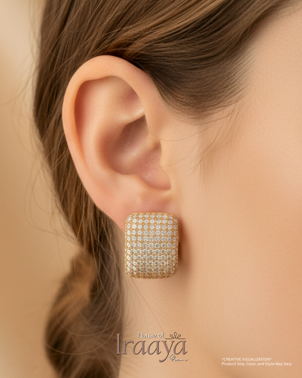 Square Statement Earrings