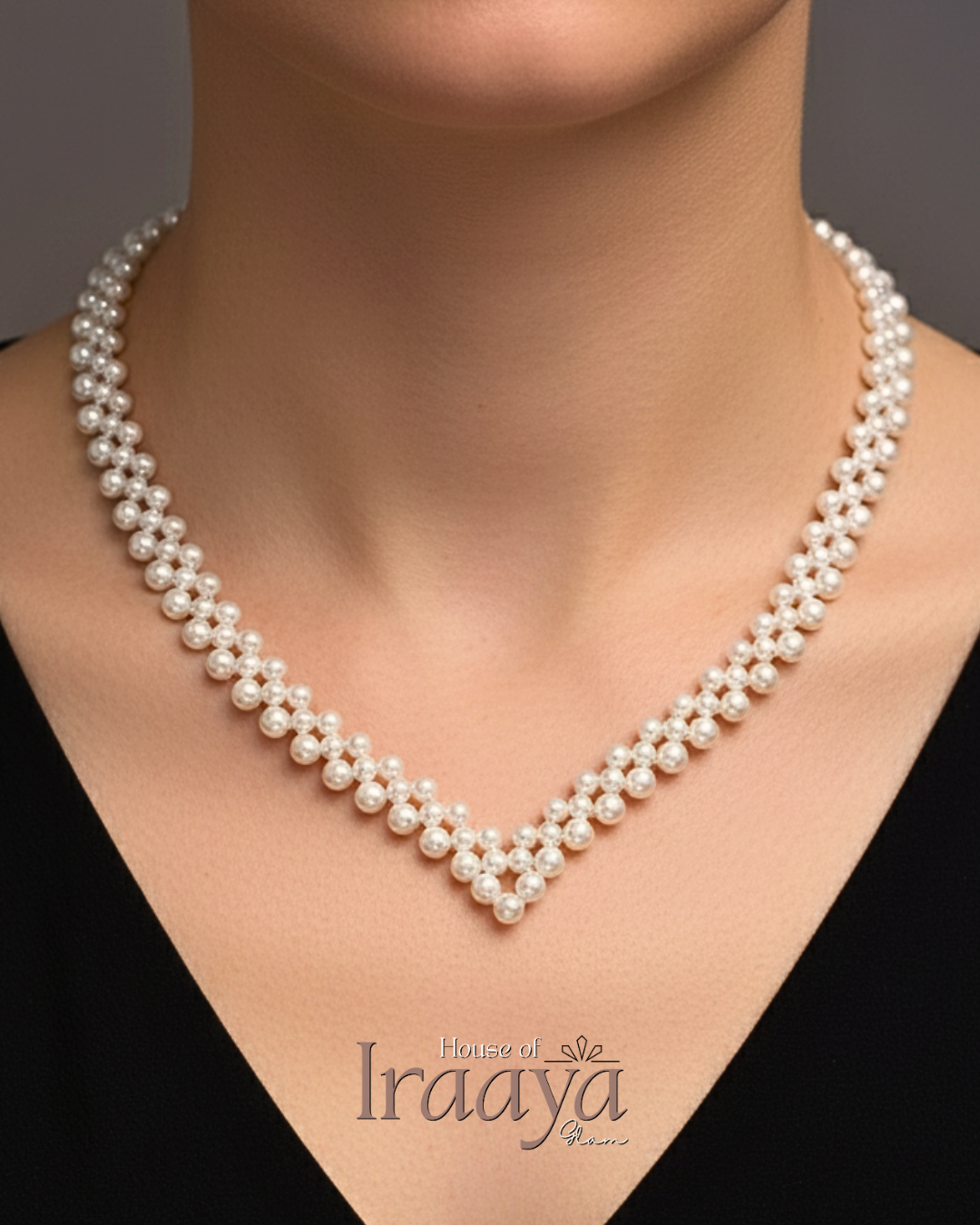 Classic Layered Pearl Necklace