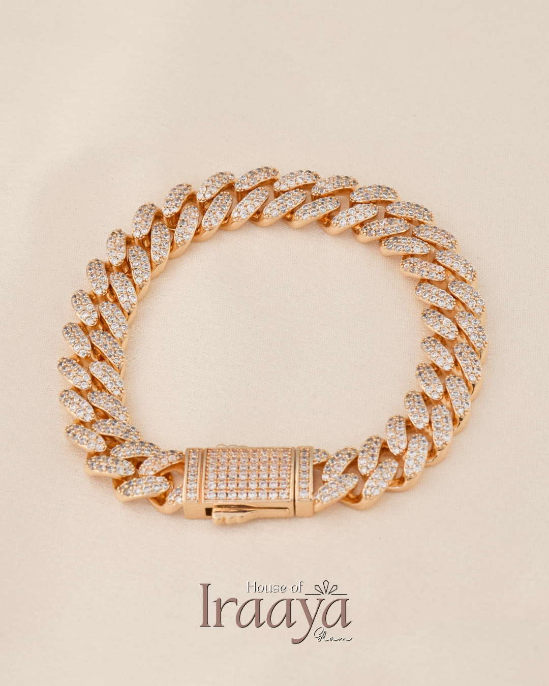Luxury Cuban Link Diamond Bracelet