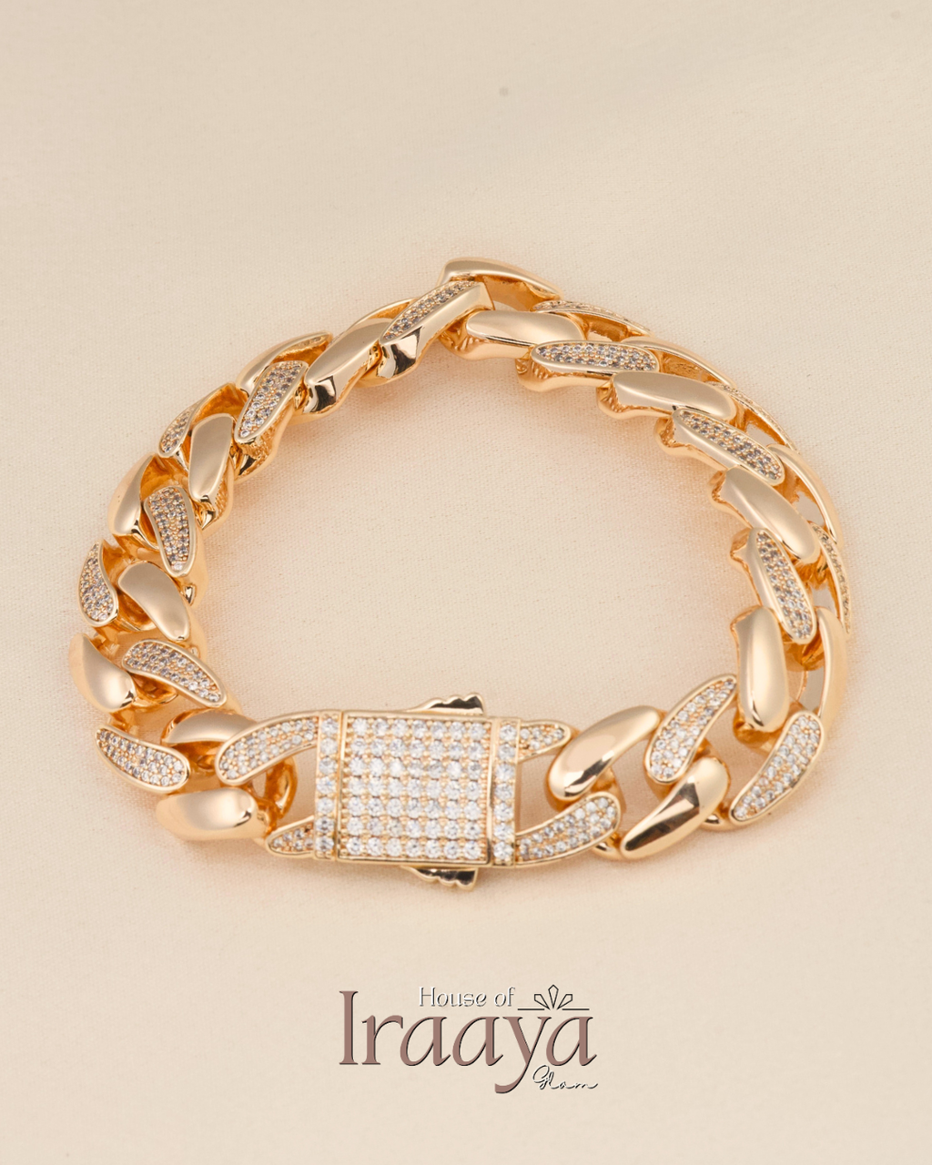 Majestic Gold Cuban Link Bracelet