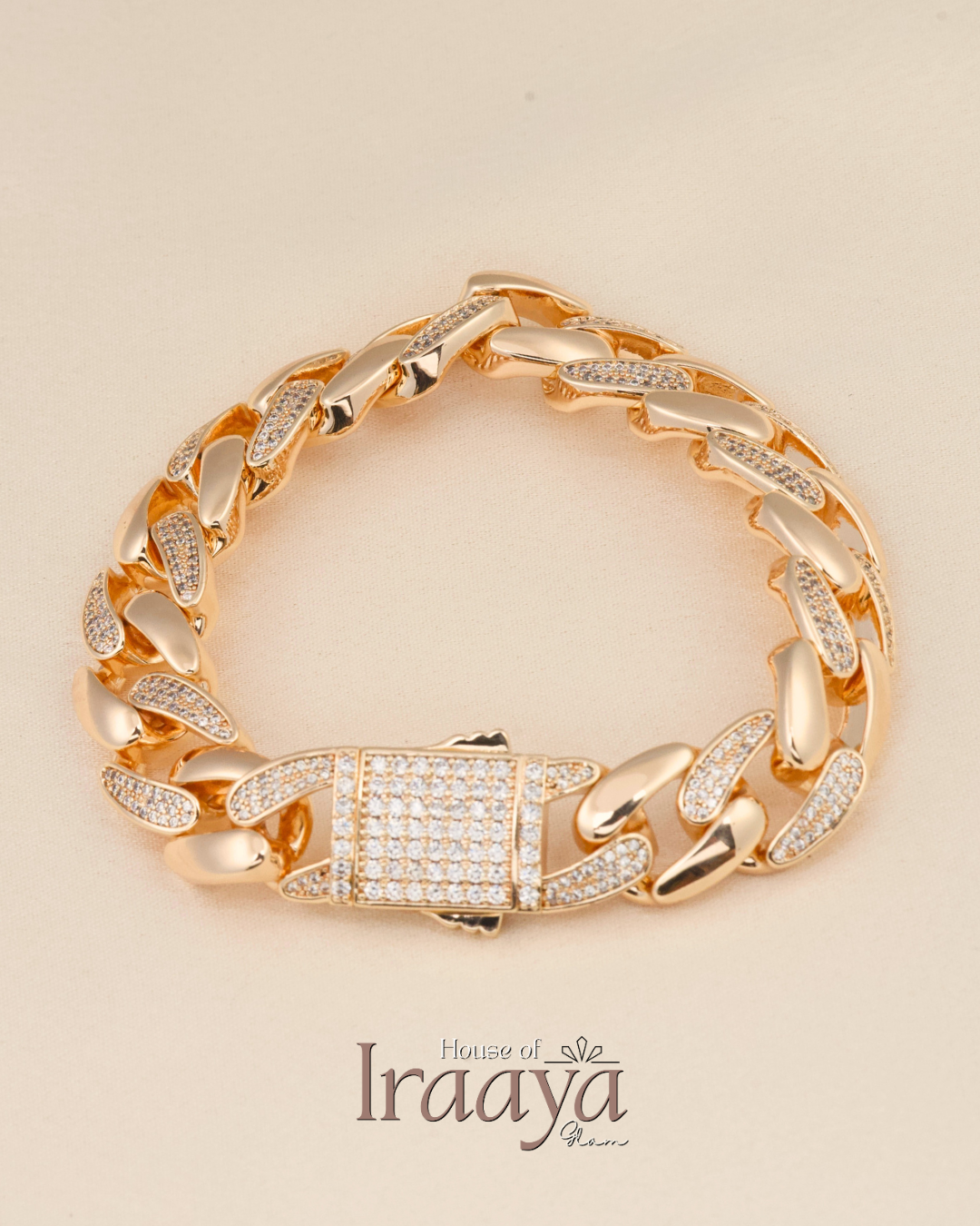 Majestic Gold Cuban Link Bracelet